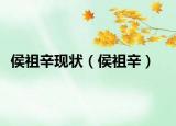 侯祖辛现状（侯祖辛）
