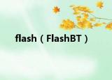 flash（FlashBT）