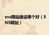sns网站建设哪个好（SNS网站）