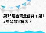 第13届台湾金曲奖（第13届台湾金曲奖）