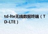 td-lte无线数据终端（TD-LTE）