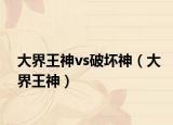大界王神vs破坏神（大界王神）