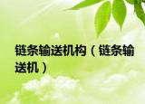 链条输送机构（链条输送机）