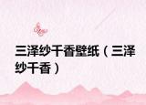 三泽纱千香壁纸（三泽纱千香）