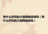有什么好玩的大型网络游戏吗（有什么好玩的大型网络游戏）