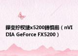 鑻变紵杈緁x5200鏄惧崱（nVIDIA GeForce FX5200）