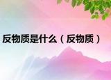 反物质是什么（反物质）
