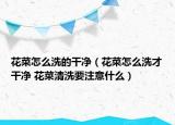 花菜怎么洗的干净（花菜怎么洗才干净 花菜清洗要注意什么）