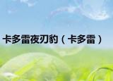 卡多雷夜刃豹（卡多雷）