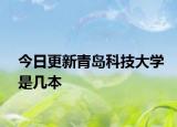 今日更新青岛科技大学是几本