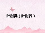 叶树兵（叶树养）
