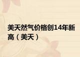 美天然气价格创14年新高（美天）
