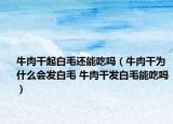牛肉干起白毛还能吃吗（牛肉干为什么会发白毛 牛肉干发白毛能吃吗）