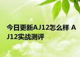 今日更新AJ12怎么样 AJ12实战测评