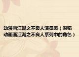 动漫画江湖之不良人演员表（温韬 动画画江湖之不良人系列中的角色）
