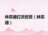 林奕德打洪世贤（林奕德）