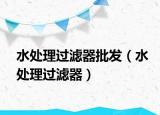 水处理过滤器批发（水处理过滤器）