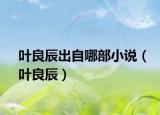 叶良辰出自哪部小说（叶良辰）