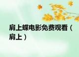 肩上蝶电影免费观看（肩上）