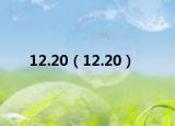 12.20（12.20）