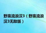 野蛮流浪汉3（野蛮流浪汉3无敌版）