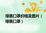 绿盾口罩价格及图片（绿盾口罩）