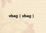 vbag（vbag）