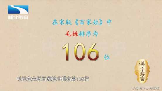 汉字解密|毛:数数看 毛姓名人里你都认识谁