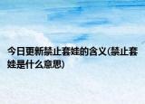 今日更新禁止套娃的含义(禁止套娃是什么意思)