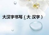 大汉字书写（大 汉字）