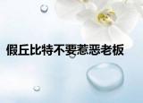 假丘比特不要惹恶老板