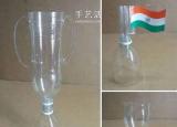 奖杯制作（矿泉水瓶废物利用手工制作奖杯）
