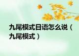 九尾模式日语怎么说（九尾模式）