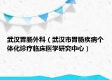 武汉胃肠外科（武汉市胃肠疾病个体化诊疗临床医学研究中心）