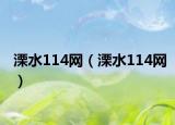 溧水114网（溧水114网）