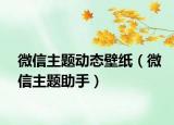 微信主题动态壁纸（微信主题助手）