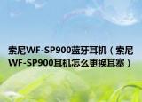 索尼WF-SP900蓝牙耳机（索尼WF-SP900耳机怎么更换耳塞）