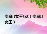 变身it女王txt（变身IT女王）