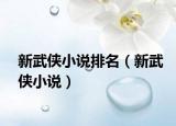 新武侠小说排名（新武侠小说）