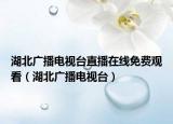 湖北广播电视台直播在线免费观看（湖北广播电视台）