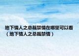 地下情人之总裁禁情在哪里可以看（地下情人之总裁禁情）