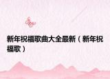 新年祝福歌曲大全最新（新年祝福歌）