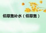 佰草集补水（佰草集）
