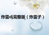 炸雷dj完整版（炸雷子）