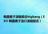 韩国男子演唱组合bigbang（EXO 韩国男子流行演唱组合）