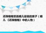 还珠格格里面晴儿是谁的孩子（晴儿 《还珠格格》中的人物）