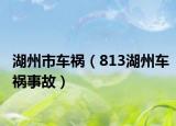 湖州市车祸（813湖州车祸事故）
