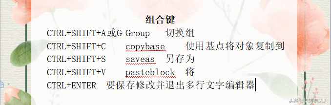 CAD常用指令输入快捷键汇总，建议收藏一份！