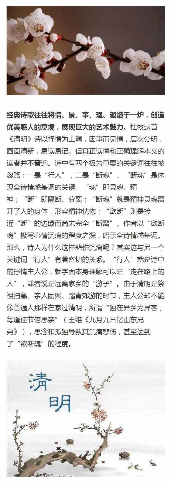 “借问酒家何处有？牧童遥指杏花村”这首诗你真的读懂了吗？