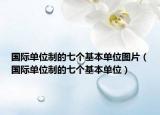 国际单位制的七个基本单位图片（国际单位制的七个基本单位）